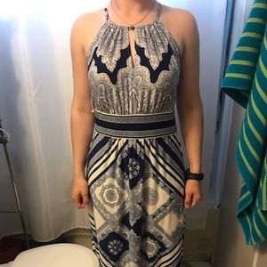 Floor length dress